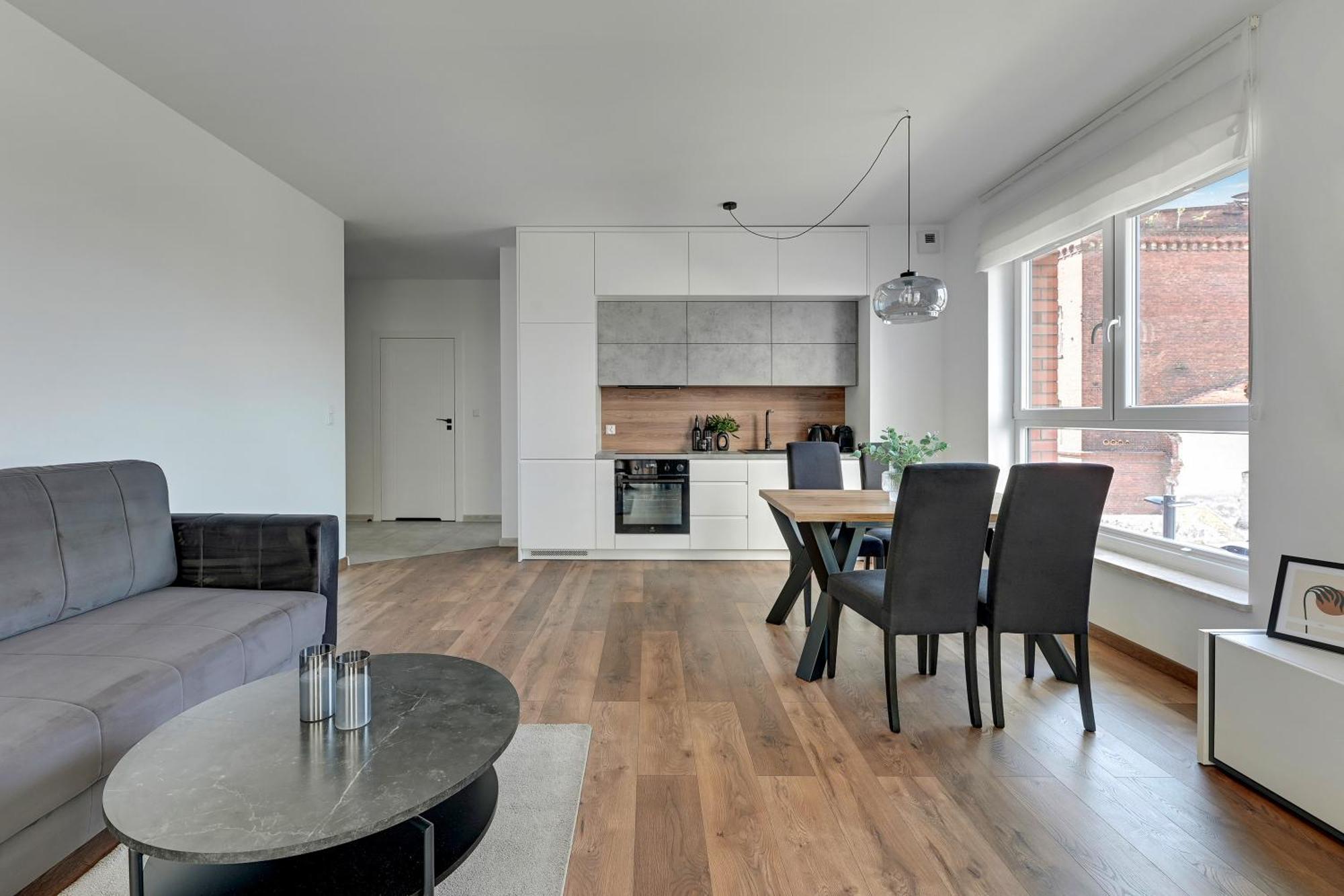 Bastion Walowa City Center & Parking By Downtown Apartments 格但斯克 客房 照片