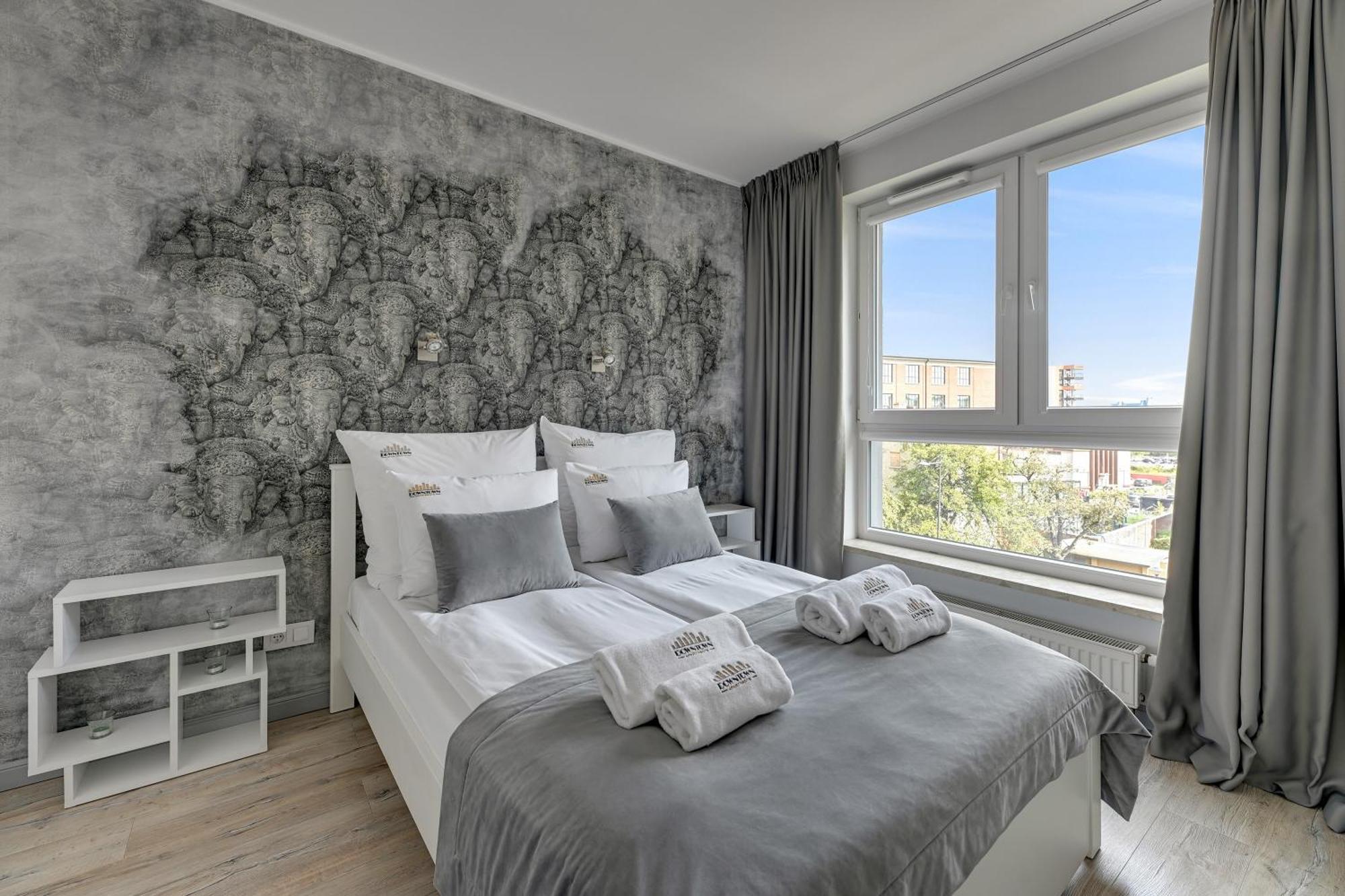 Bastion Walowa City Center & Parking By Downtown Apartments 格但斯克 外观 照片